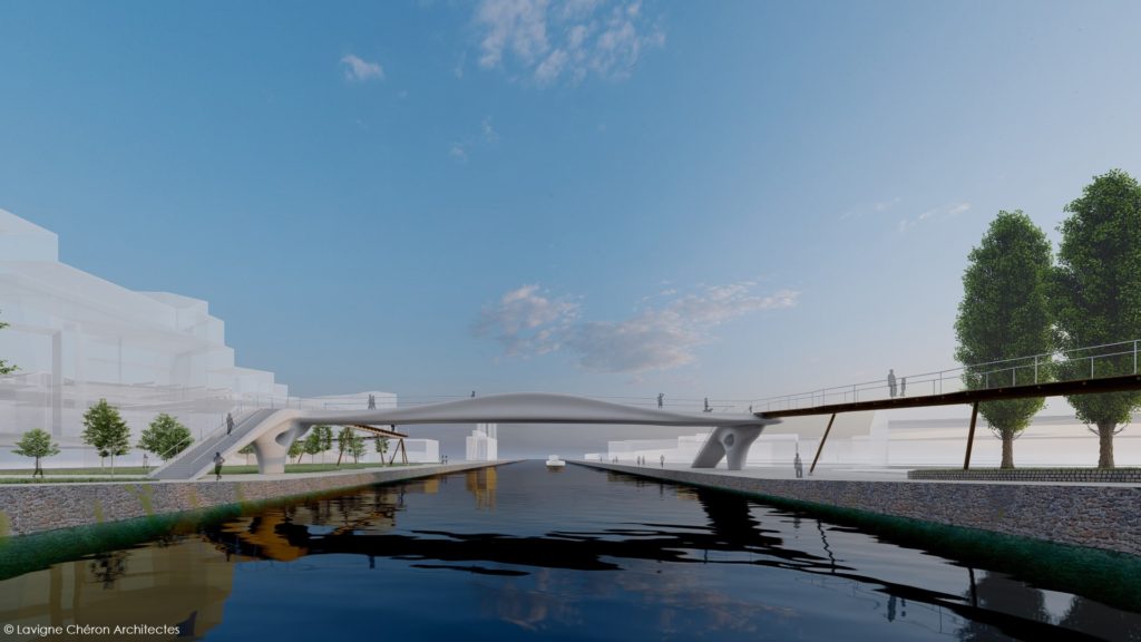 パリ市内に建設予定の3Dプリンティング製歩道橋