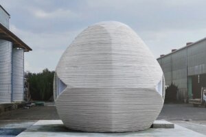 3Dプリント住宅「Sphere」　出典：セレンディクス社