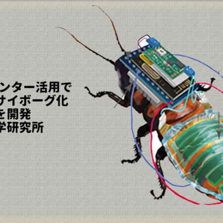 サイボーグ昆虫ー理化学研究所