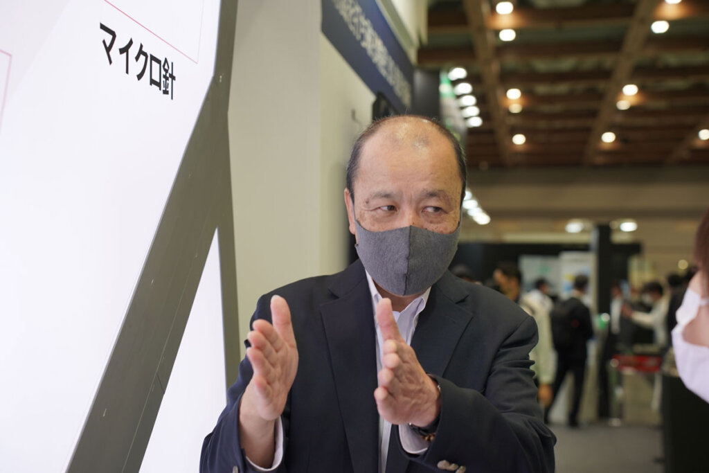 産業用、研究用に使い勝手のよい3Dプリンターを目指したと語るBMF Japanの田村氏