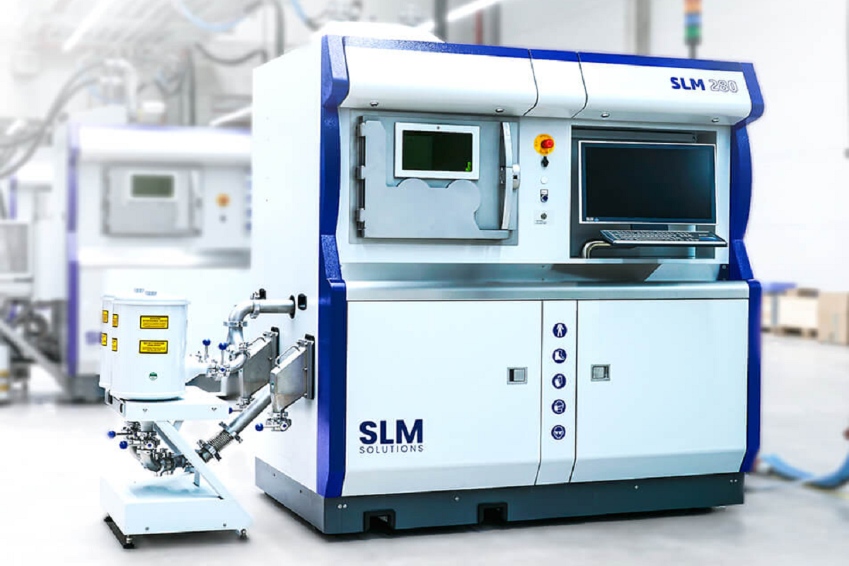 設置されたものと同型の金属3Dプリンター「SLM280」／出典SLM-SOUTIONS社