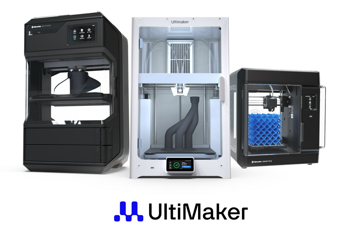 UltiMaker社の3Dプリンター群／出典：UltiMaker社