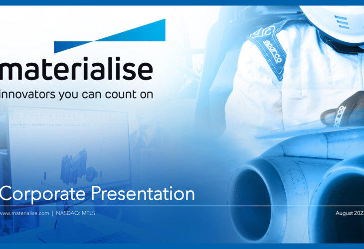 Materialise Corporate presentation