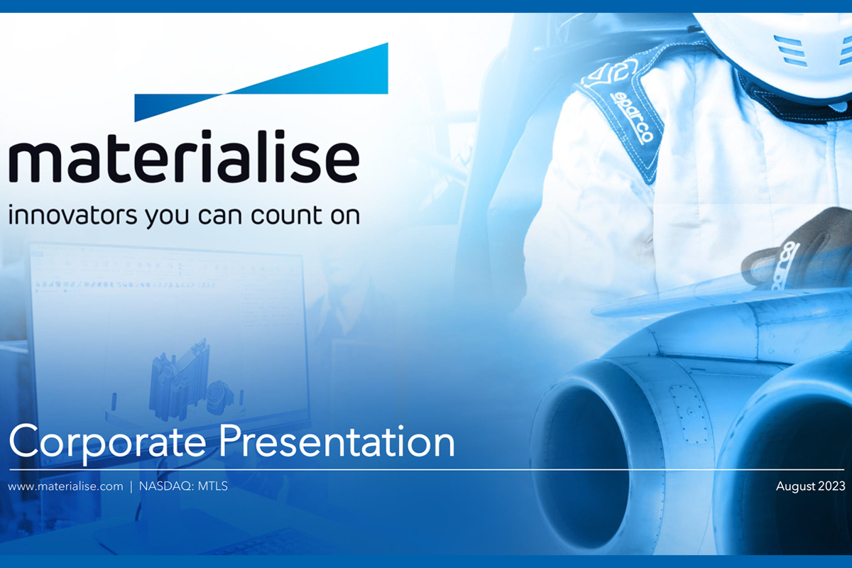 Materialise Corporate presentation