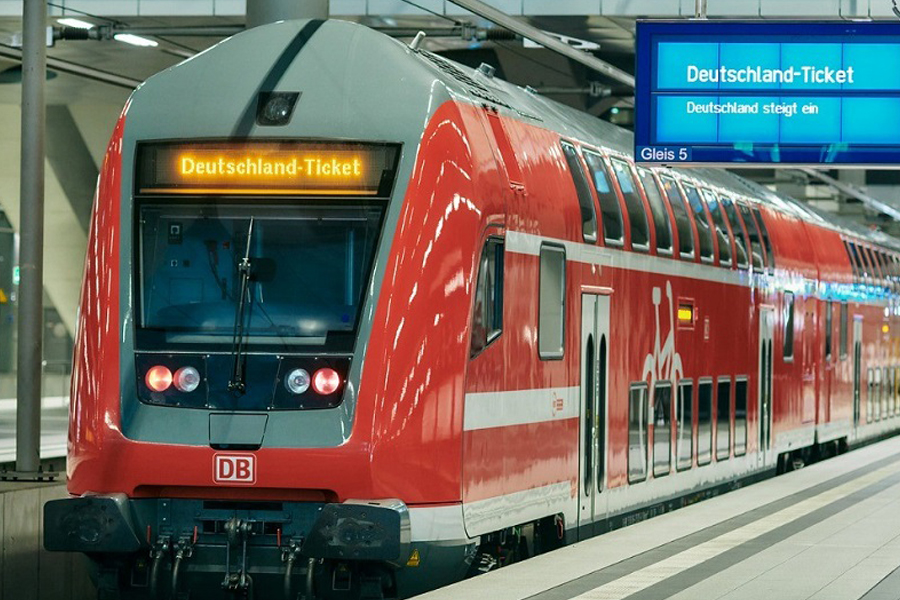 Deutsche-Bahn社の鉄道車両