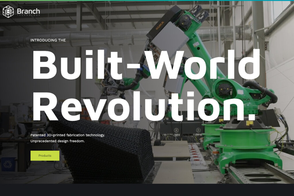 Branch Technology社のオフィシャルサイト。