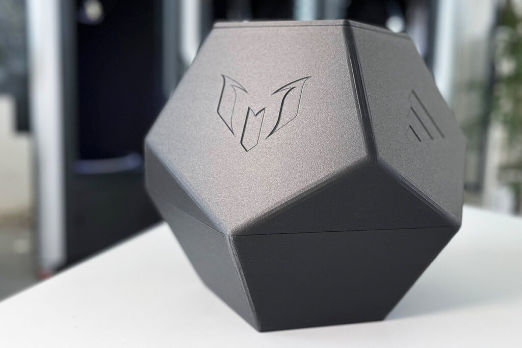 作製された3Dプリント靴箱