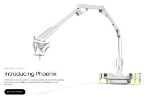 新型建設3Dプリンター「フェニックス」