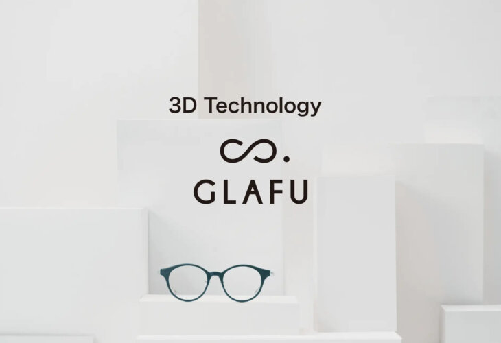 グラスファクトリー社のプレスリリースより「GLAFU 3D technology」