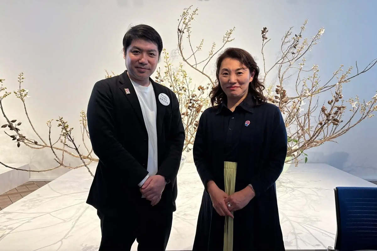プレスリリースより。出典：株式会社アートローグ、池坊専好氏