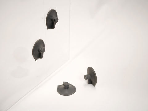 新素材「P3™ Silicone 25A」で造形された吸盤は、StratasysのOrigin® DLPプラットフォーム専用に設計され、信越化学との戦略的な協業によって開発された高性能材料である。