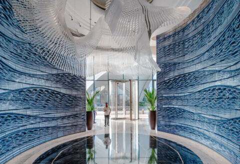 Jumeirah Marsa Al Arab のロビー。（出典：Studio RAP）