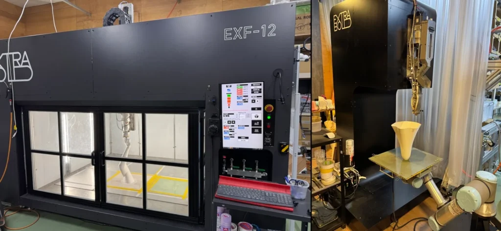 造形に利用されたExtraBoldの3Dプリンター