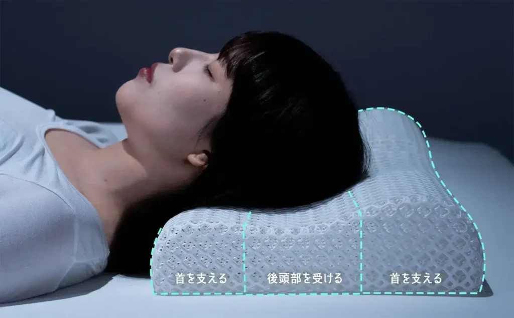 さまざまな寝姿勢に対応（出典：APPLE TREE）