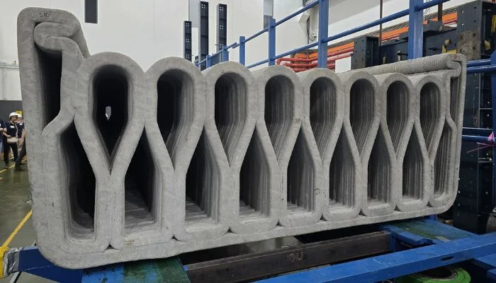 将来建設される橋は、複数の3Dプリントされたブロックで構成される（出典：Kok Hun Goh）