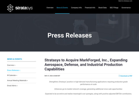 出典：Stratasys