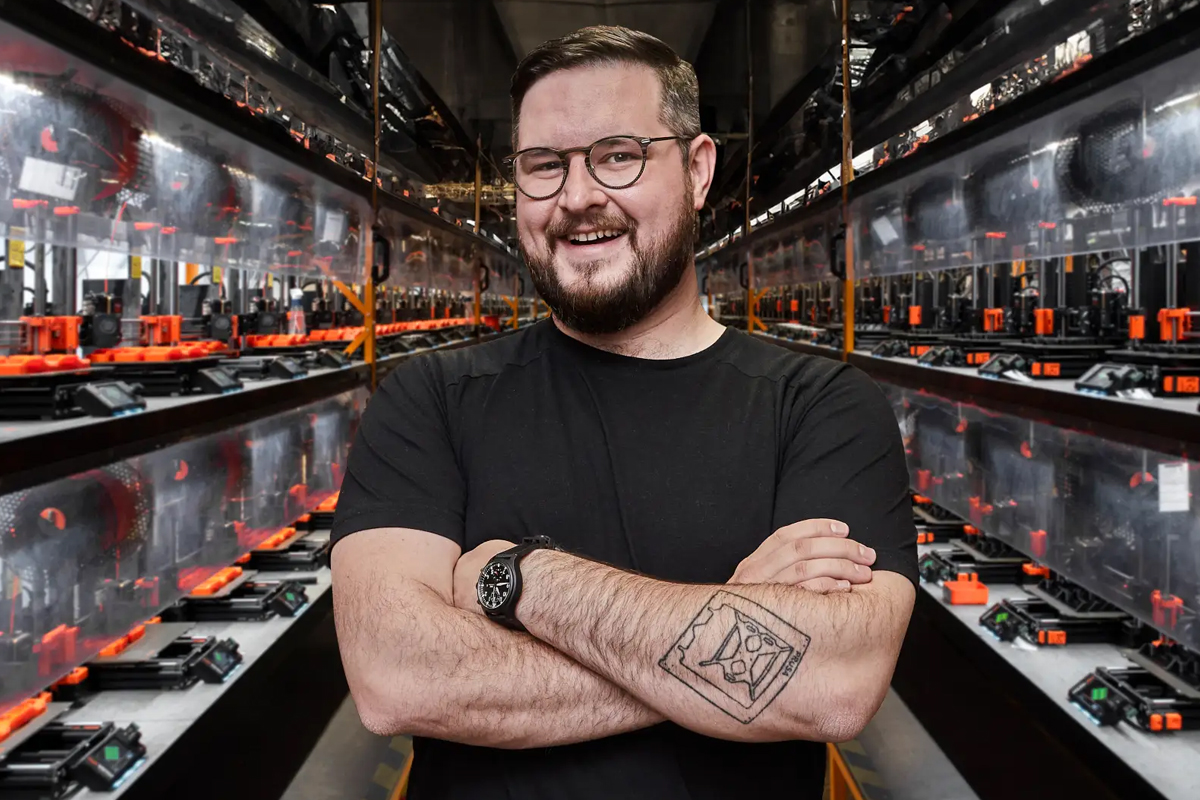 Prusa Research（プルサリサーチ）CEO：Josef Prusa（ヨセフプルサ）（出典：Prusa Research）